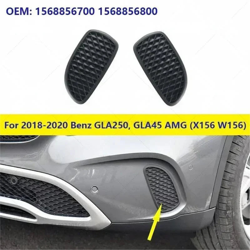 Fog Lamp Cover Left 1568856700 & Right 1568856800 Compatible With MERCEDES-BENZ GLA W156 2018-2020 Tag No.-212