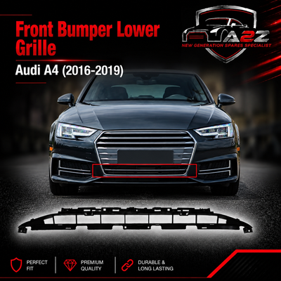 Front Bumper Lower Grille 8W0807683B Compatible With Audi A4 (2016-19) Tag No.195