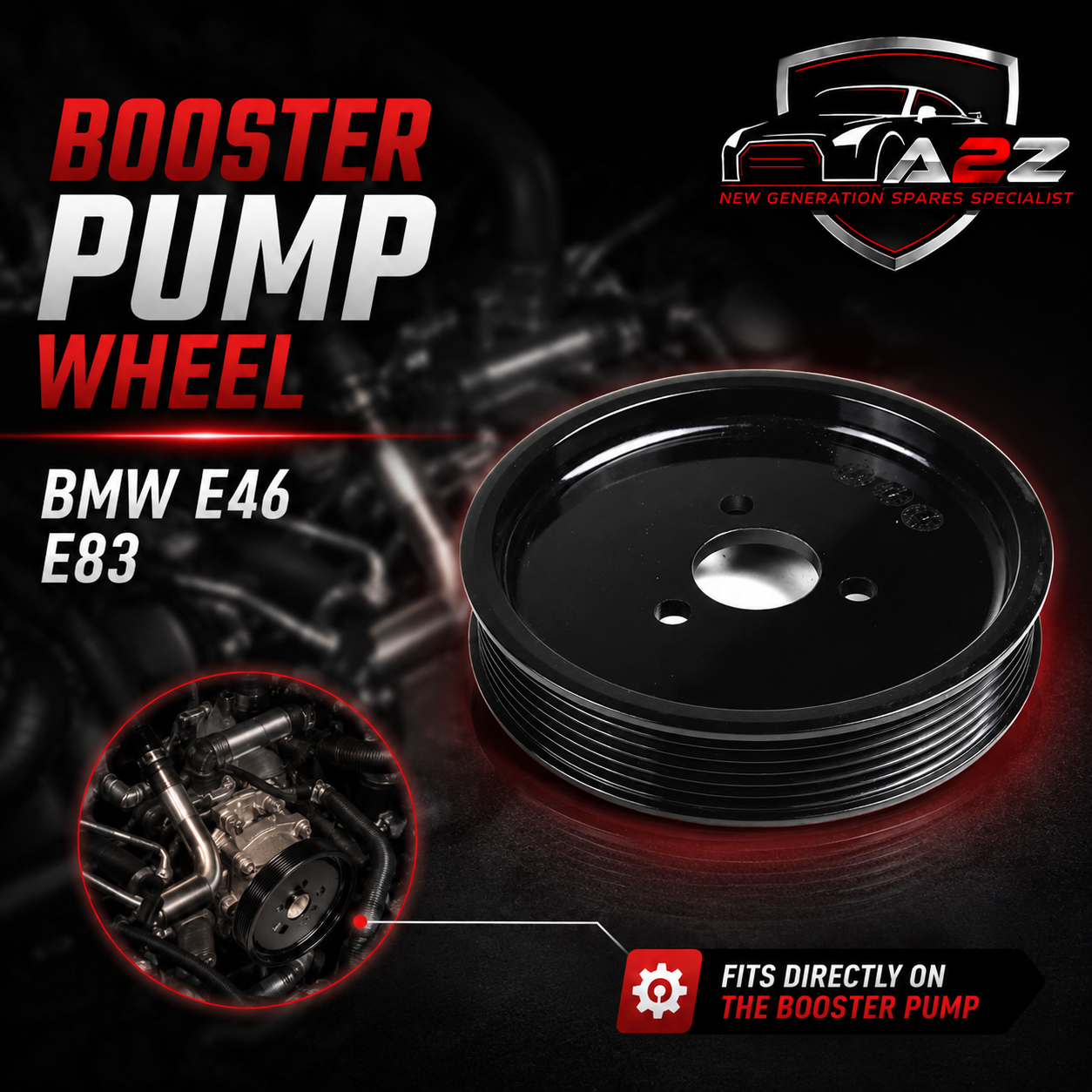 Booster Pump Wheel 32421740858 Compatible With BMW E46 E83