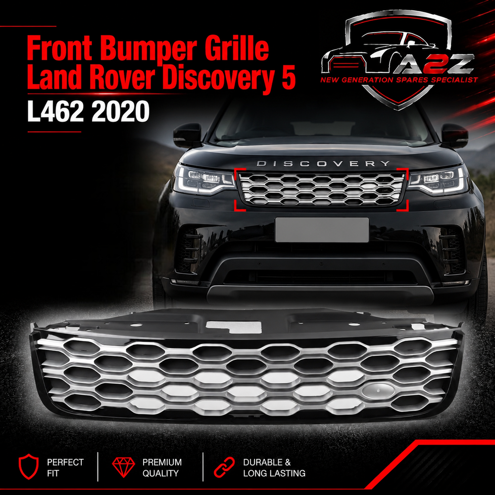 Front Bumper Grille LR142423 Compatible With Land Rover Discovery 5 L462 2020