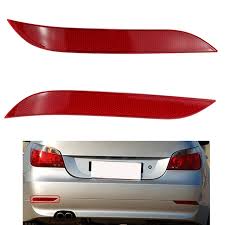 Rear Bumper Reflector Compatible With BMW 5 Series E60 Rear Bumper Reflector Left 63146915039 & Right 63146915040 Tag-RB-53