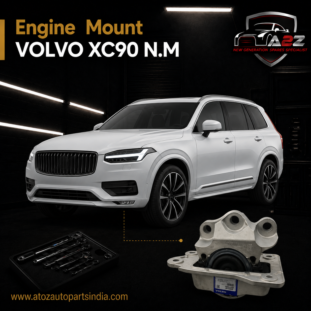 Engine Mount 32255204 Compatible With VOLVO XC90 N.M