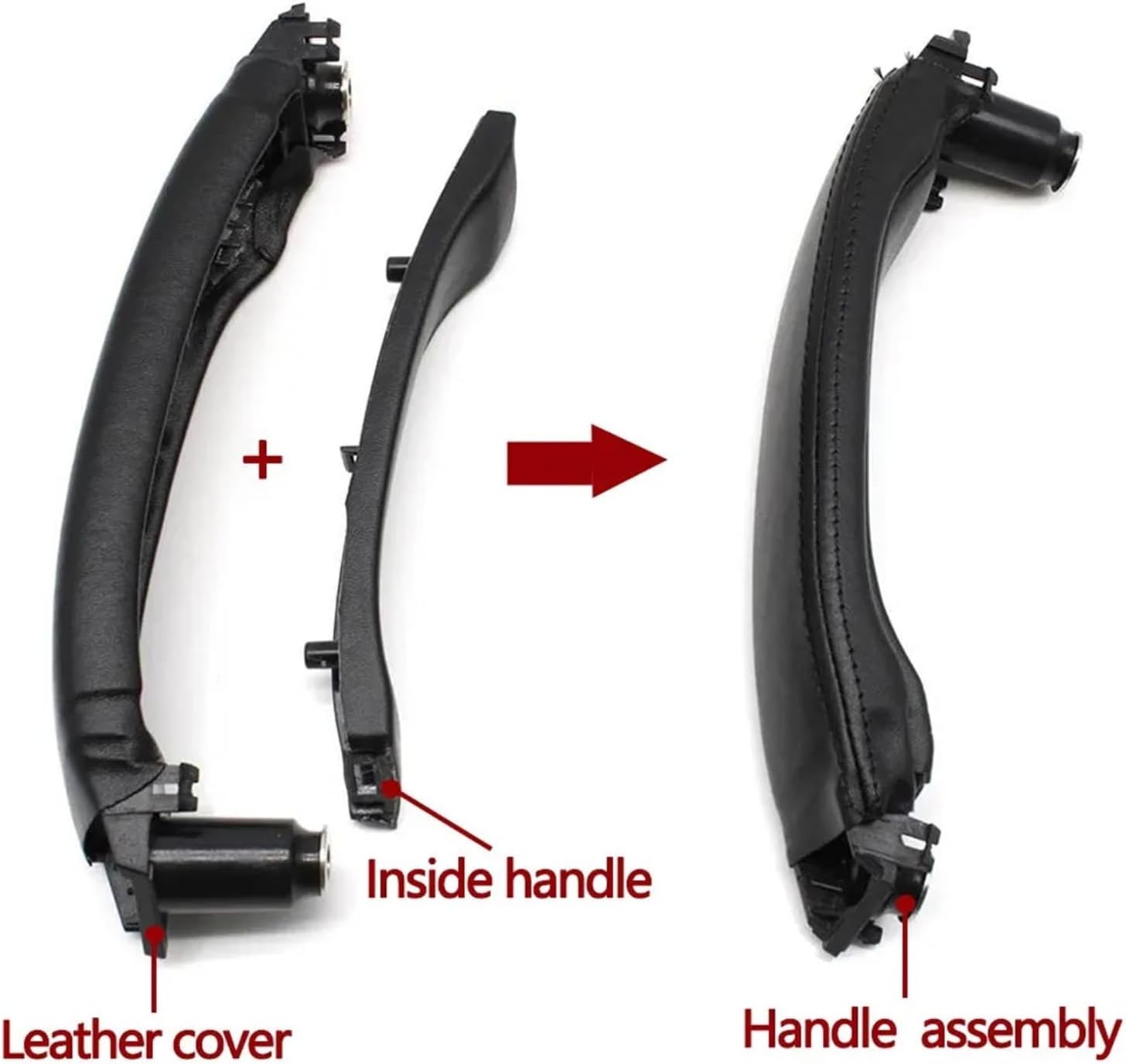 Left/Right  Interior Door Pull Handle LR076161 LR076162 Compatible With Land Rover Discovery Sport 2015-2019