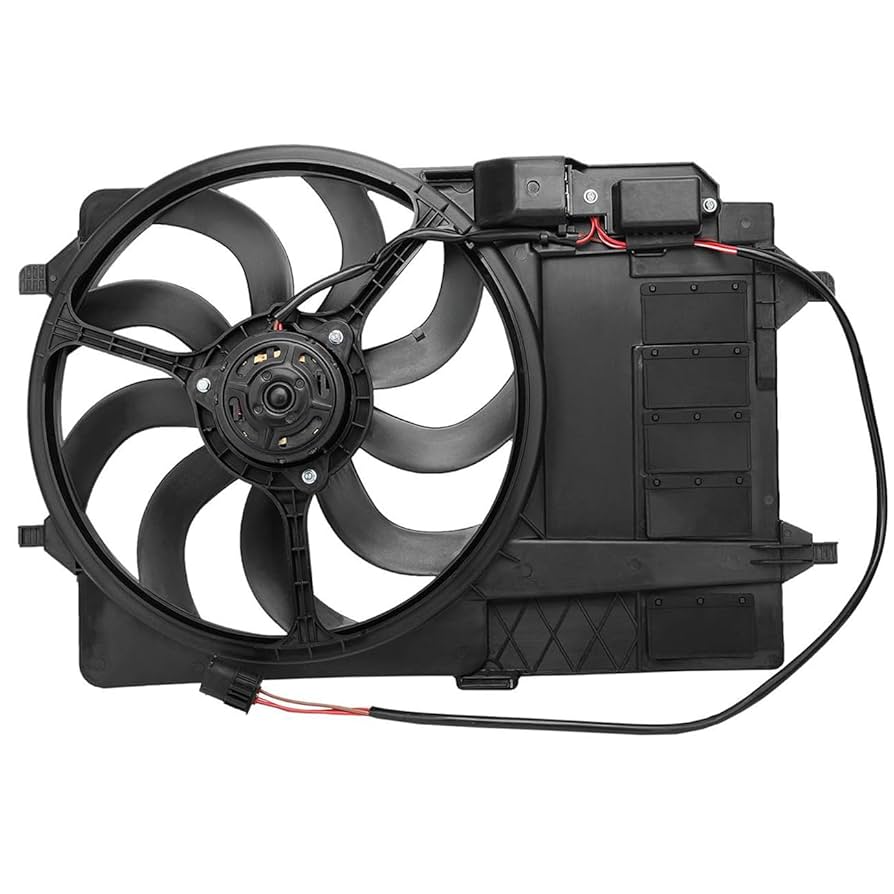 Engine Radiator Cooling Fan Assembly 17117541092 17107529272 Compatible With MINI R50