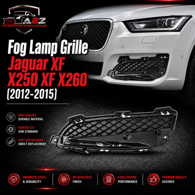 Fog Lamp Grille Right C2Z13177 Left C2Z13454 Compatible With Jaguar XF I (X250)  XF II (X260) (2012-2015) Tag No.601