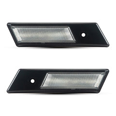 Fender Light Set (White) Left 63138357047 & Right 63138357048 Compatible With BMW 5 Series E34 (1995-98)