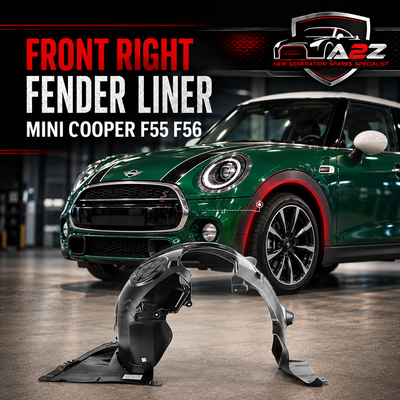 Front Right fender Liner 51717290790 Compatible With  MINI COOPER F55 F56
