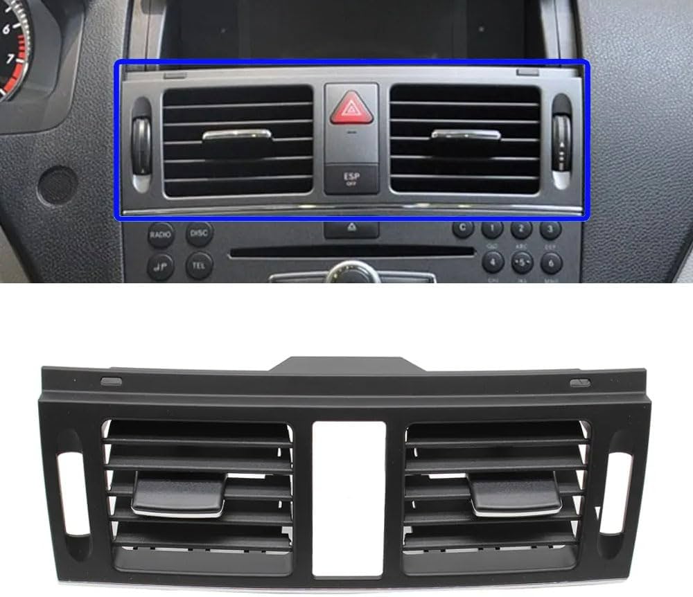 AC Grill vent (center) A2048304054 2048304054 Compatible With Mercedes Benz W204 S204 2008-2012