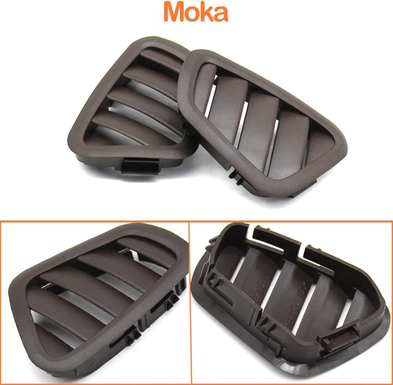 Dashboard Left ac vent cover Moka Left Right 21368094048U08 Compatible With Mercedes Benz E Class For W213 E200 E260 E300