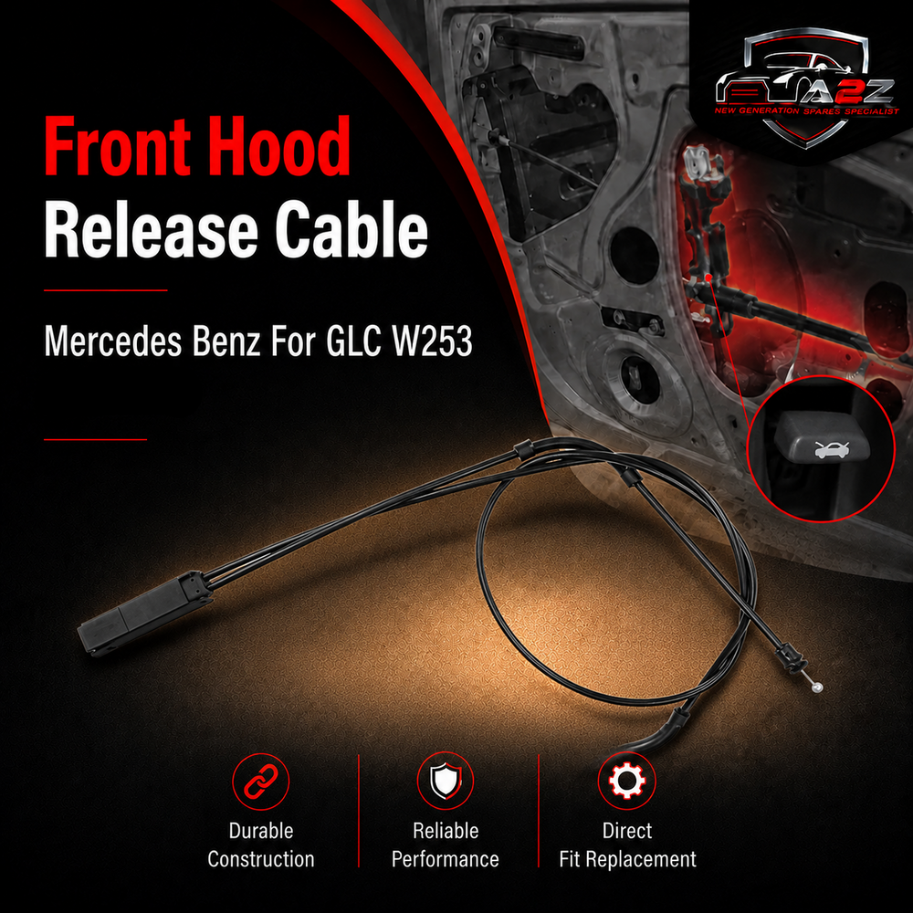Front Hood Release Cable A2538800159 2538800159 Compatible With Mercedes Benz For GLC W253