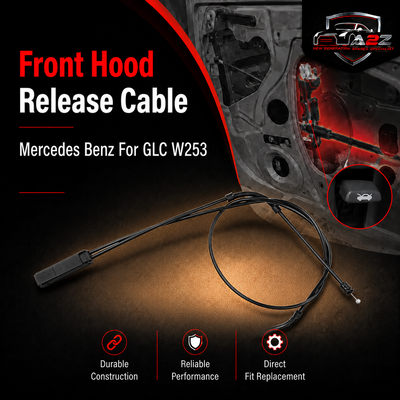 Front Hood Release Cable A2538800159 2538800159 Compatible With Mercedes Benz For GLC W253