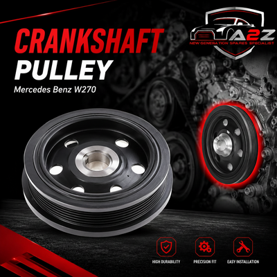 Crankshaft Pulley 2700300503 Compatible With Mercedes Benz W270