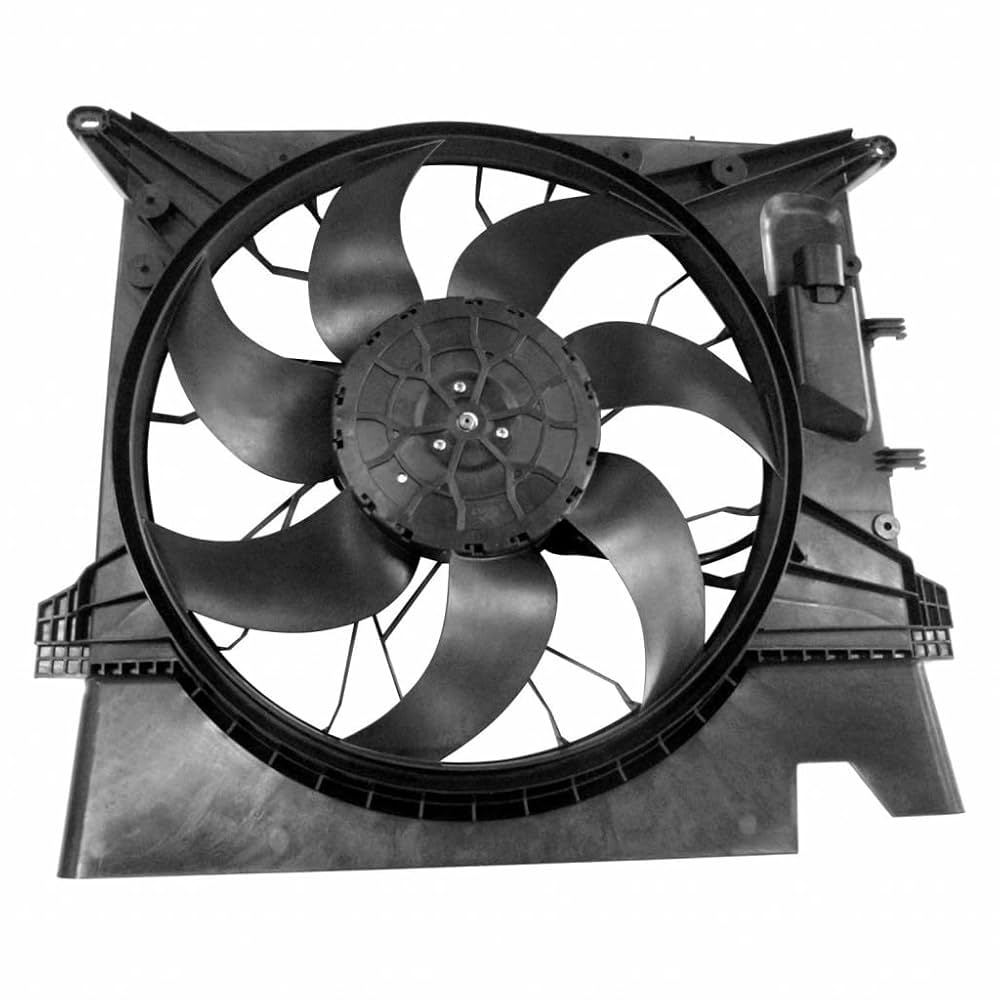 Engine Radiator Cooling Fan Assembly  31368075A Compatible With  VOLVO XC90 N.M