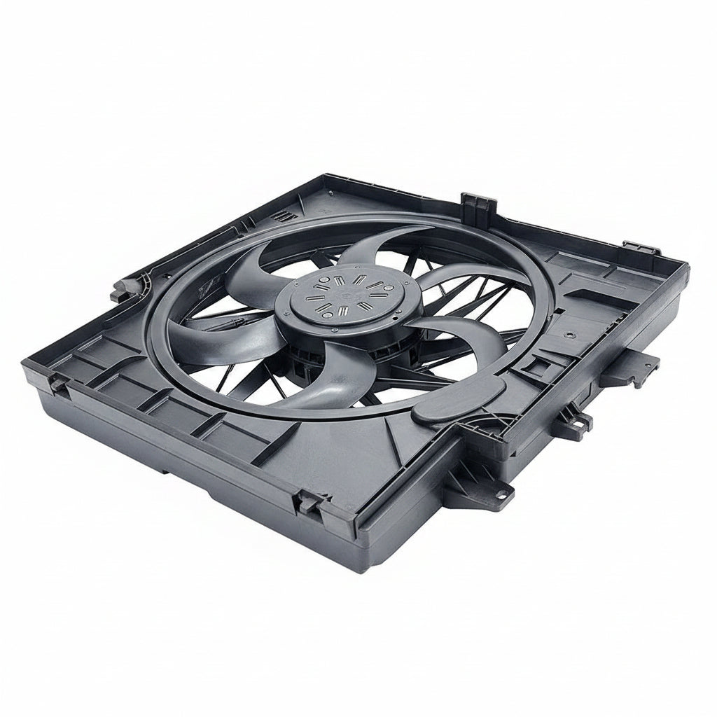 Engine Radiator Cooling Fan Assembly 17427601176 Compatible With BMW X3 (F25)