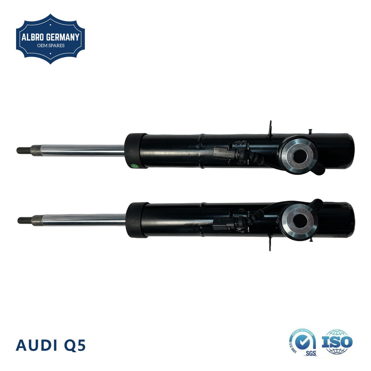 Rear (Left & Right Same) Shock Absorber 8R0513035E 8K051303AG Compatible With AUDI A4 B8 (8K2) | A4 / S4 & Q5 (8RB)  (1PCS)