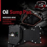 Oil Sump Pan 6510100328 6510100828 6510140080 A6510100328 A6510140080 Compatible With MERCEDES-BENZ C-CLASS W204 & CLS C218 & E-CLASS W212 Tag-OP-02