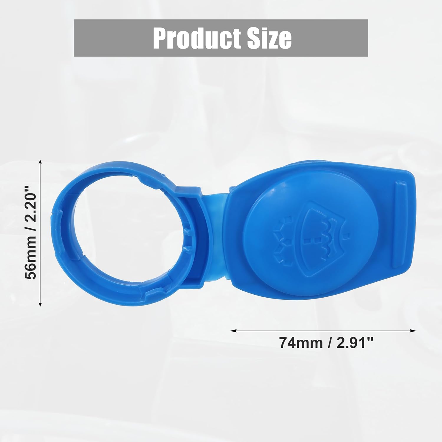 Windshield Washer Reservoir Cap 3Q0955455 Compatible With AUDI Q2 (GAB, GAG) Q3 Sportback (F3N)