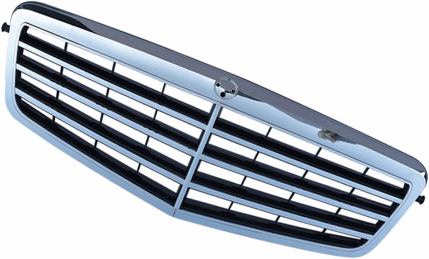 Show Grill Compatible With Mercedes Benz E-CLASS  3 Lines  W212 T-1 2128800583 , & 2128801083 Tag 11