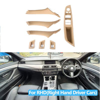 Door Handle Set Compatible with BMW 5 Series Door Handle Set 5 Series F10 2010-2017 Beige