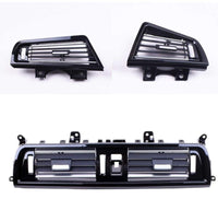 Ac Vent Compatible With Bmw 5 Series F10 2010-2017 6 Series F12 2012-2016 Ac Vent Ac Grill Glossy Black Front Set 64229166885 6422916688 64229166 888