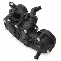 Engine Coolant Thermostat Housing 059121111BM 059121111AQ 059121111BG 059121111BK 059121111CF 059121111CR Compatible With AUDI A6 Q7 Tag No.58