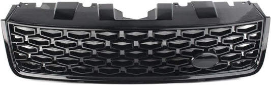 Glossy Black Show Grill LR066143 Compatible With LAND ROVER DISCOVERY SPORT (L550) (2015-2019) Tag No.8