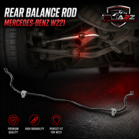 Rear Suspension Stabilizer Bar (Balance Rod) 33556793100  Compatible with BMW 7 Series (F01, F02, F03, F04)