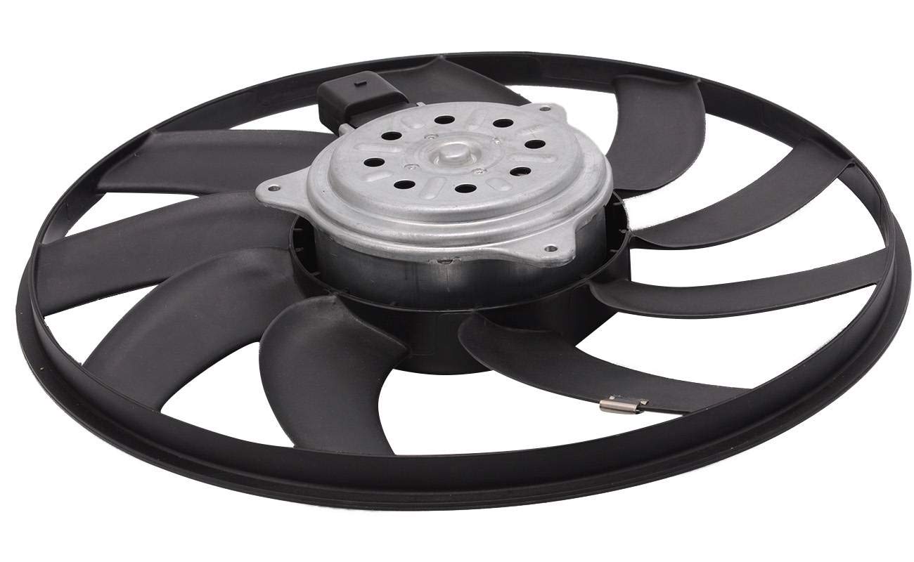 Engine Cooling Fan Motor Fan Assembly (Big) 8K0959455K 8K0959455G 8K0959455F Compatible with AUDI A4 B8 (8K2) | A4 / S4 & A6 C7 (4G2, 4GC) | A6 / S6 & A7 Sportback (4GA, 4GF) | A7 / S7 & Q3 & Q5 (8RB)