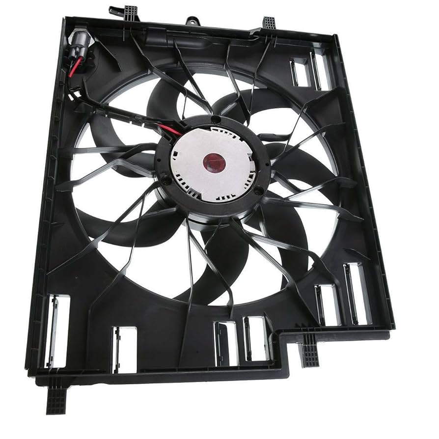 Engine Radiator Cooling Fan Assembly 31657360 & 32249742 Compatible With VOLVO S90 II (234) V90 II Estate (235) XC60 II (246) XC90 II (256)