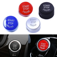 Start Stop Button Compatible With Bmw 5 Series Start Stop Button 5 Series 2010-2014 7 Series F02 2009-2013 Suitable Compatible With Without Auto Off Button Black