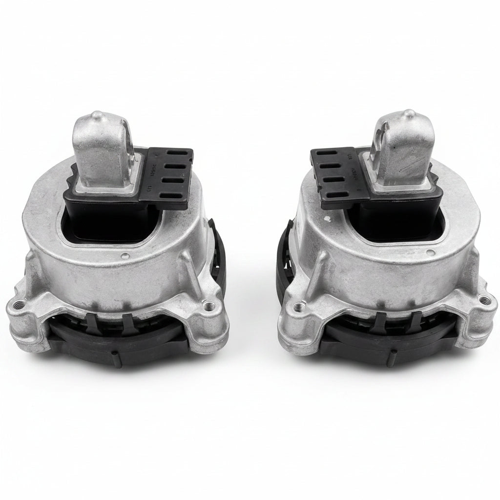 Engine Mount Left 22116860495 & Right 22116860496 Compatible With BMW G02 G05 G08 G38