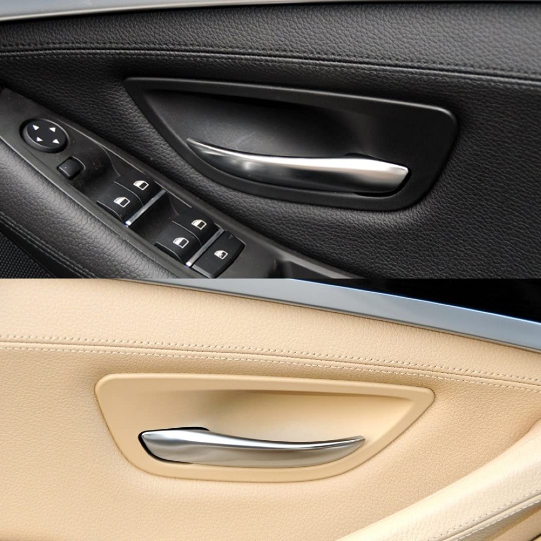 Door Handle Bowl Cover Compatible with BMW 5 Series Door Handle Bowl Cover 5 Series F10 2010-2017 Beige Right