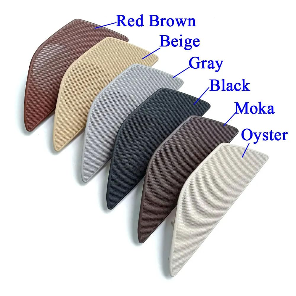 Rear Left Door Speaker Cover Beige 51427318823 Compatible With BMW 5 Series F10 F11