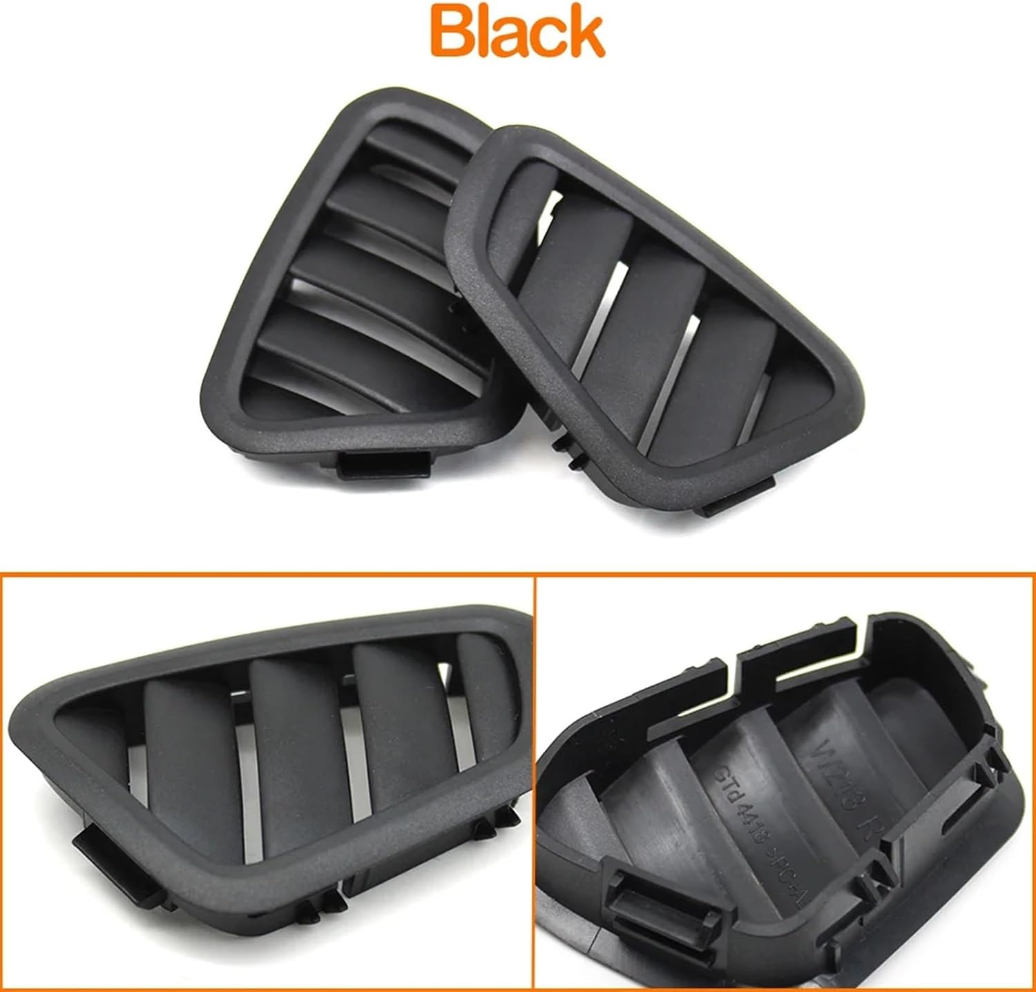 Dashboard Left ac vent cover Black Left Right 21368094049K00 Compatible With Mercedes Benz For E Class W213 E200 E260 E300