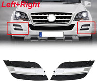 Fog Lamp Cover With Chrome Left 1648801924 & Right 1648802024 A1648801924 Compatible With Mercedes-Benz ML-W164 (2010-2012) Tag No.342