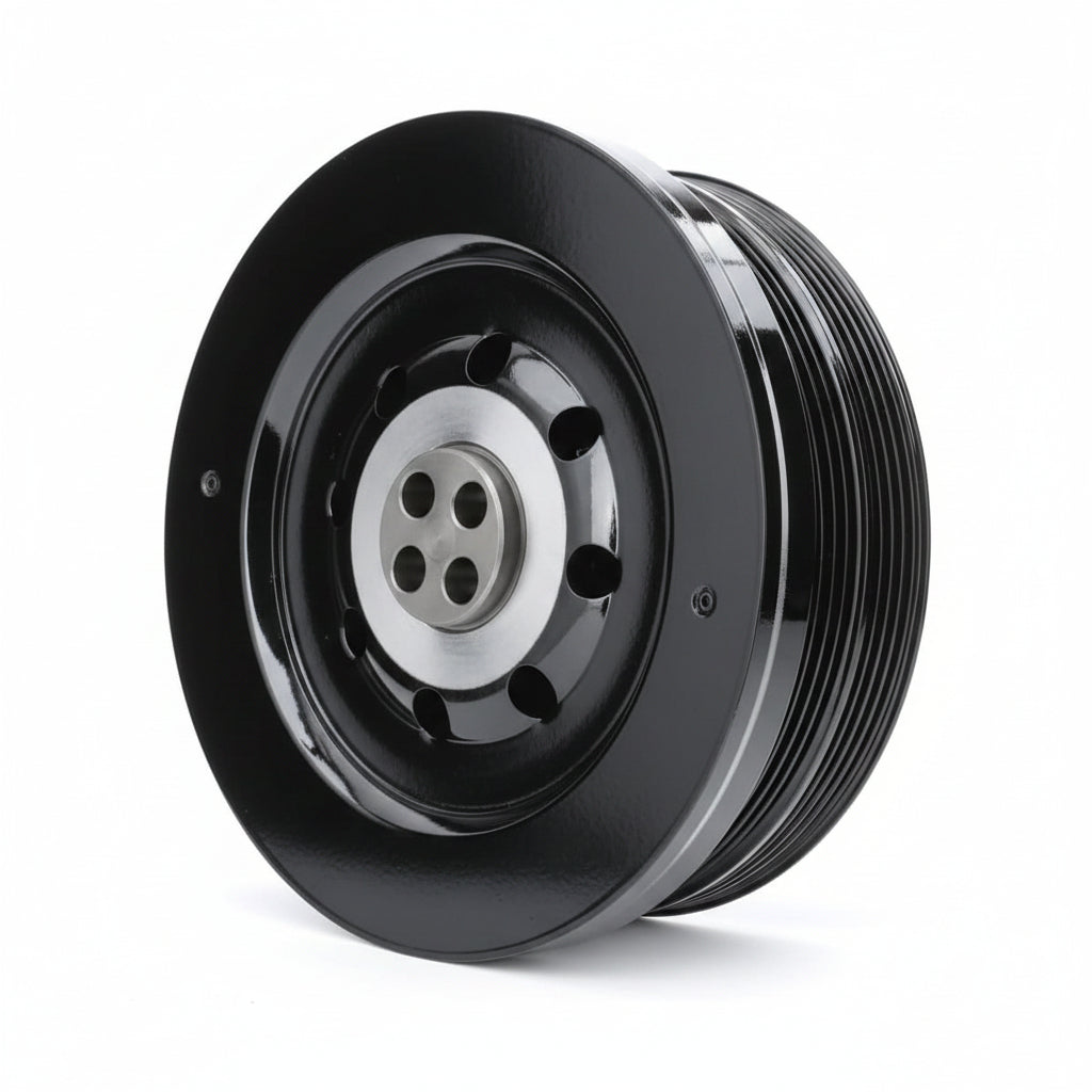 Belt Pulley VD1105 11237788611 Compatible With BMW 3 Convertible (E93), 5 (E60), 7 (E65, E66, E67), X5 (E70), X6 (E71, E72) (CONTINENTAL)
