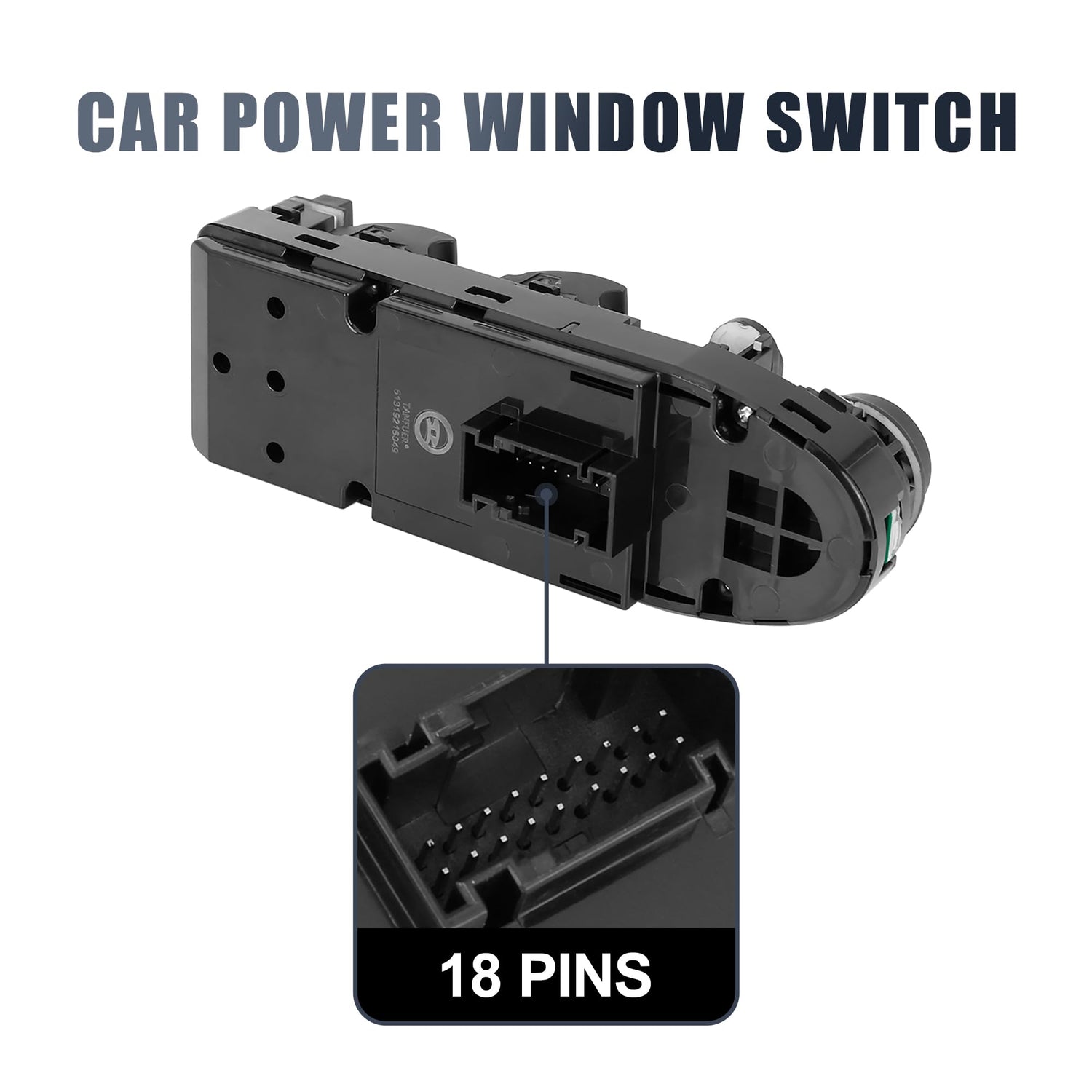 Power Window Master Control Switch 61319216049 Compatible With BMW For X1 E84