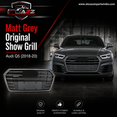 Matt Grey Original Show Grill Compatible With Audi = Q5 (2018-20) Tag No.151