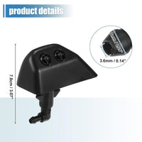 Headlight Washer Nozzle Compatible With LAND ROVER FREELANDER 2 L359 | LR2 Headlight Washer Nozzle Left LR003851 & Right LR003850