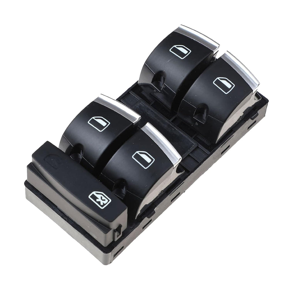 Audi A6 4F 10 Pin Window Black Switch Compatible with Q7 4F0959851H 4F0959851H5PR Tag-SW-11