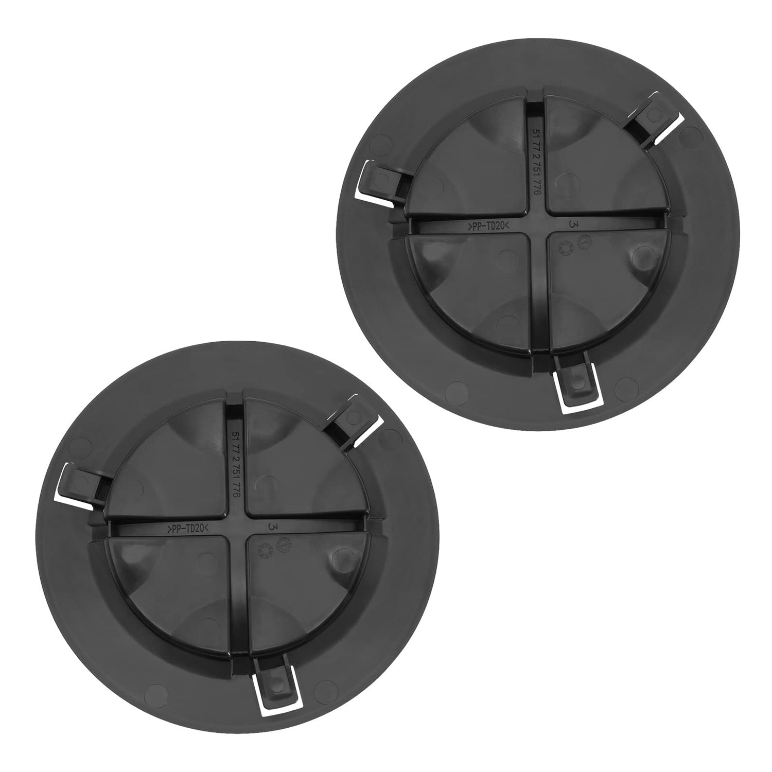 Fender Linning Cap Set 51772751776 (Common Both Side) Compatible With Mini Cooper R56