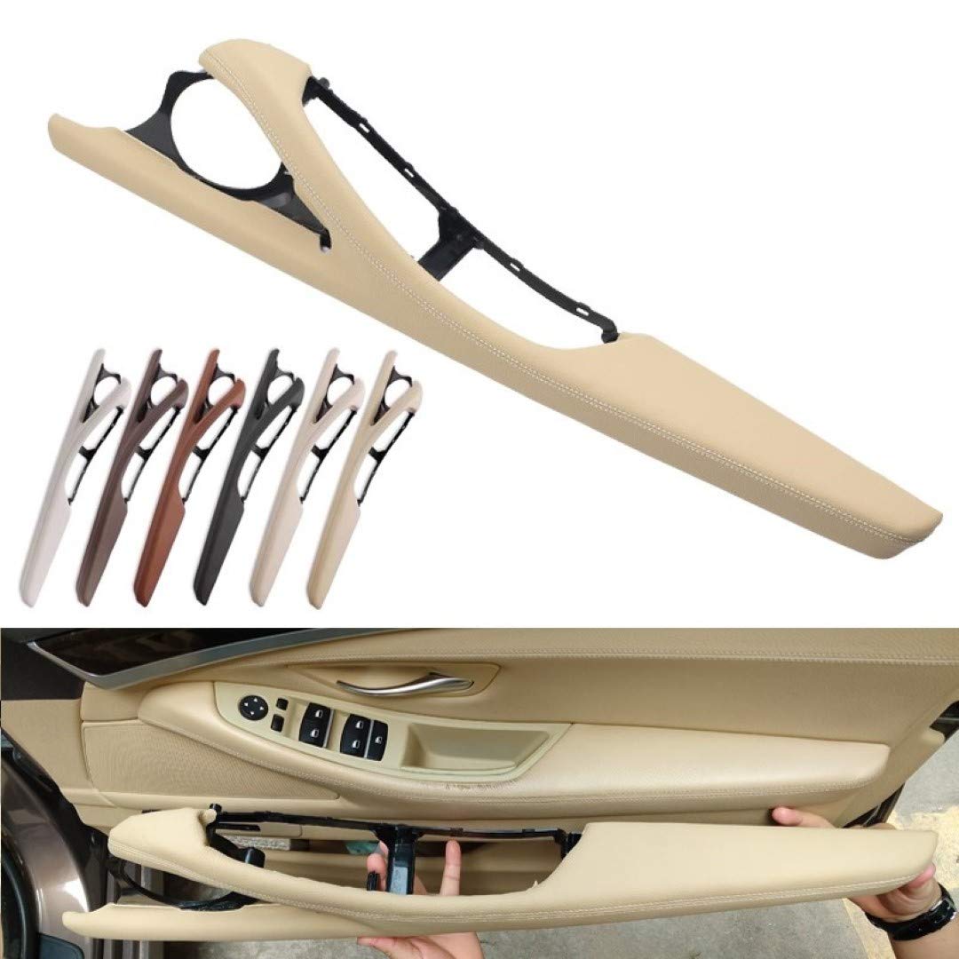 Door Handle Armrest Assembly Compatible with BMW 5 Series Door Handle Armrest Assembly 5 Series F10 2010-2017 Oyester