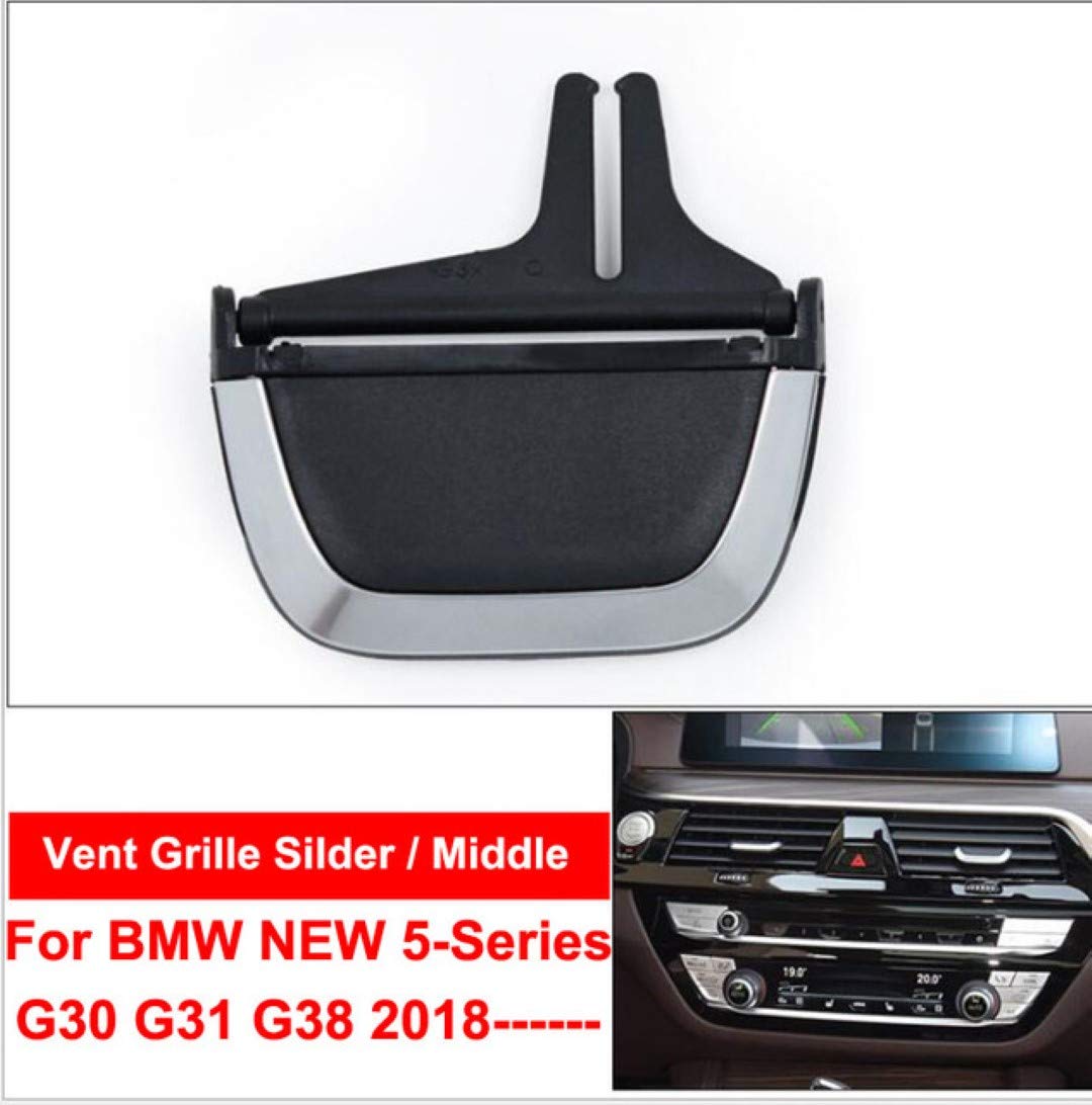 Ac Vent Compatible With Bmw 5 Series Ac Vent 5 Series G30 2017-2021 6 Series G38 2018-2021 Centre Slider