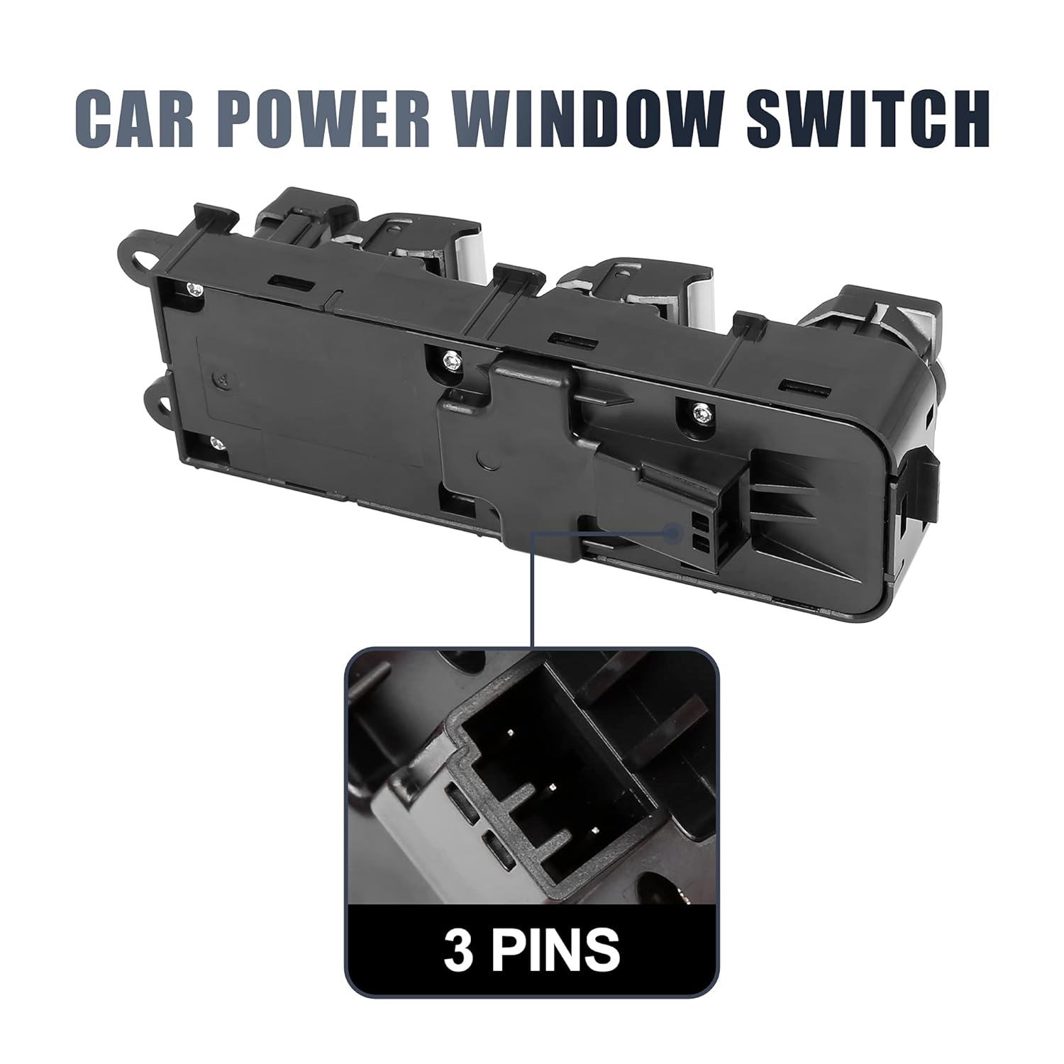 Power Window Switch (3 Pin) LR078894 Compatible With Land Rover Range Rover Sport Tag No.39