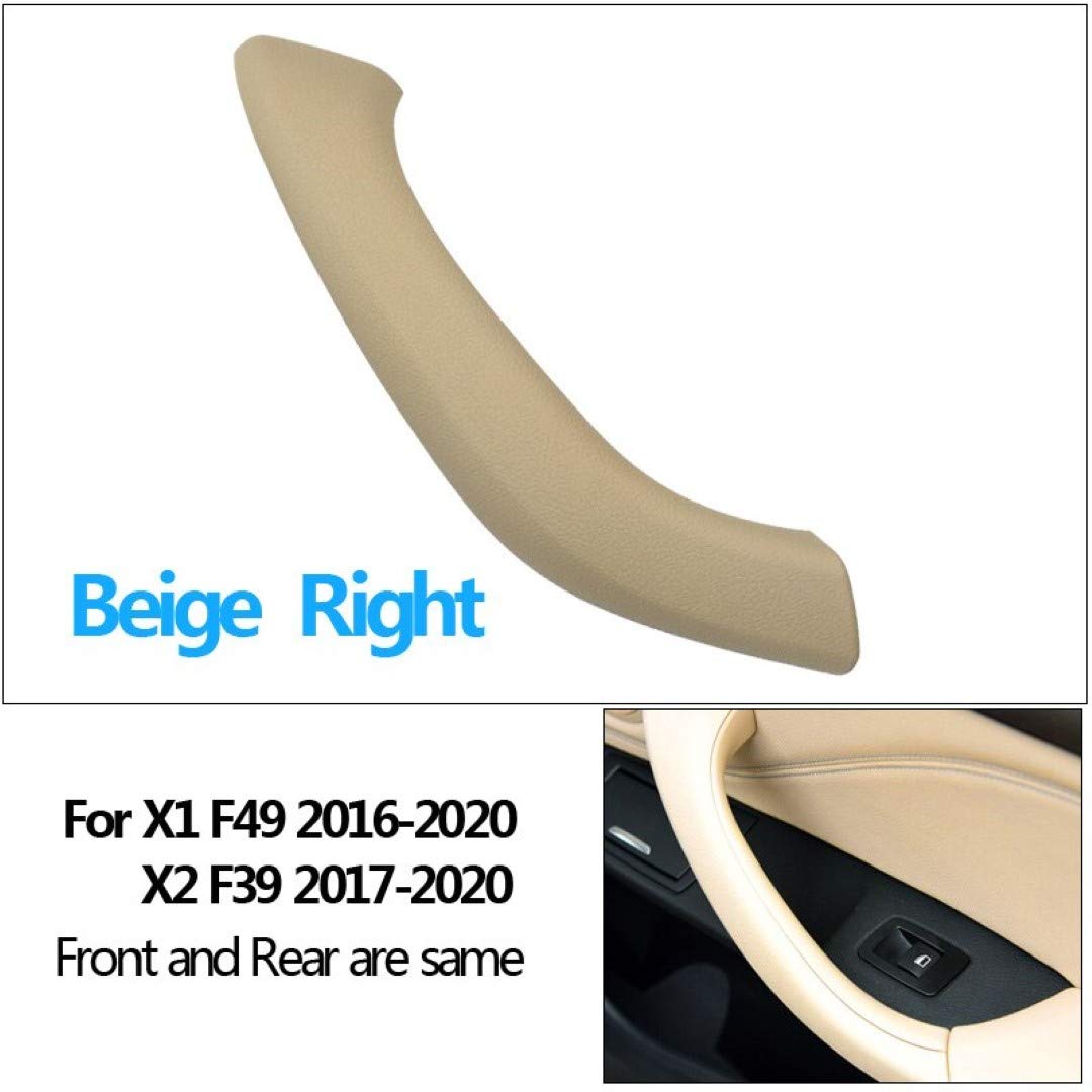 Door Handle Compatible with BMW X1 Door Handle X1 F48 2016-2021 Beige