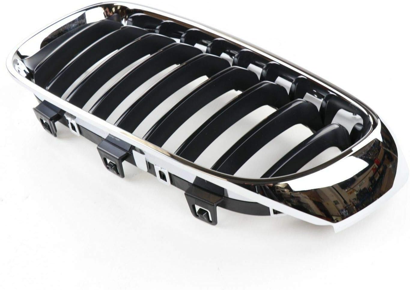 Outer Chrome Kidney Grill Set Left 51137294807 & Right 51137294808 Compatible With BMW 3 Series GT (F34) (2013-2016) Tag No.97