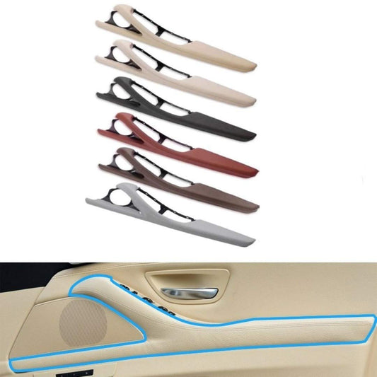 Door Handle Armrest Assembly Compatible with BMW 5 Series Door Handle Armrest Assembly 5 Series F10 2010-2017 Beige