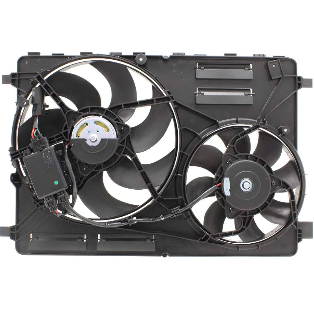 Engine Radiator Cooling Fan Assembly 30668629 & 30723011 & 31274211 & 31274265 Compatible With OLVO XC60 II (246)