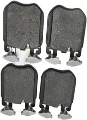 Front Brake Pad Set 0004200604 Compatible With Mercedes W223