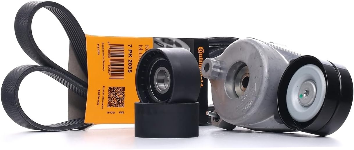 Multi Rib Belt Kit 7PK2035K1 Compatible With MERCEDES-BENZ E-CLASS (W212) (CONTINENTAL)